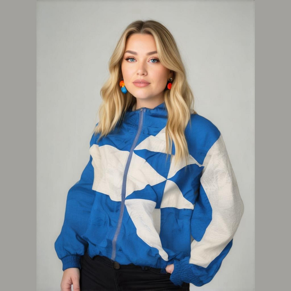 Basic Rituals Vintage Windbreaker Jacket Size XL - Picture 1 of 5